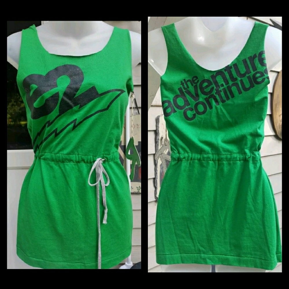 RILEY Repurposed Upcycled recycled DIY styley Tunic tee OOAK vtg Quirky USA MADE